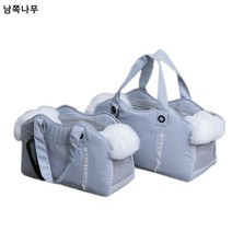 통기성 패션 심플 고양이와 강아지 가방 휴대용 외출용 펫백 워싱 가능 펫 용품 맞춤, 말(50*40미디어), 남색