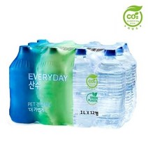[무라벨] 에브리데이 산수 생수 1L X 24병