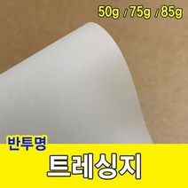 HQF81134385g/미농지/기름종이/미눈종이/제도지 트레싱지, A3-125매
