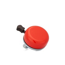 Kickstand Cycleworks 클래식 비치 크루저 자전거 벨 오렌지 4432607255, Red