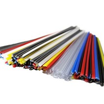 플라스틱 용접봉 ABS PP PE PPR PVC UPVC CPVC 긴 200mm 10 개, [03] Clear 10pcs, [07] CPVC