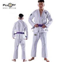 도복 주짓수도복 유도복 선수용 패치 블루 화이트 브라질 블랙