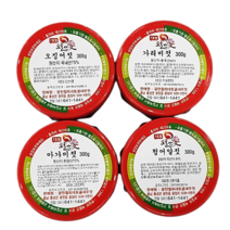 1+1+1+1 토굴안애 양념젓갈300g 4종, 오징어젓+가리비젓+아가미젓+청어알젓