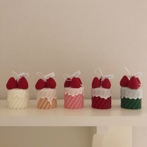 F5NATURE 딸기캔들 오브제캔들 생일선물 디자인 필라왁스 겨울 인테리어소품 결혼식 답례품, 핑크베리, L, 13.피오니