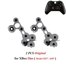 조이스틱부품 IVYUEEN-오리지널 전도성 고무 버튼 2 개 마이크로부드러운 XBox 원 시리즈 X S 컨트롤러 D, 01 A for X ONE