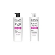 케라시스 데미지클리닉 샴푸 750ml + 컨디셔너 750ml애경, 케라시스 데미지클리닉 샴푸 750ml + 컨디셔너 75