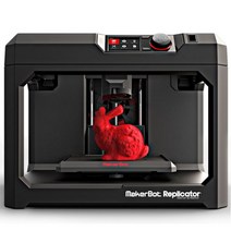 메이커봇 3D프린터 Replicator+필라멘트 2개 3d프린트 가정용3d프린터기 쓰리디프린터 5세대 3d프린팅 전문가용3d프린터 컴퓨터3d프린터 프린트기 3D Printer 챔버형, Replicator