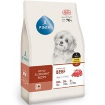 피니키 강아지 유기농 가수분해 사료 소고기, 1개, 7kg
