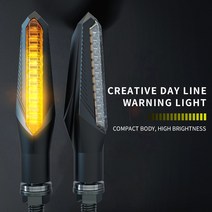 오토바이 라이트 액세서리 cb190 고휘도 led 턴 신호 cfmoto 150nk 12v 경고등 유니버설, 보통