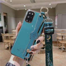 휴대폰 케이스 갤럭시 z 폴드 플립 핸드폰 노트 투명 폰 크로스 바디 백 도금 손목