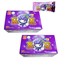 한진식품 포포젤리 포도맛 20g, 60개 (2볼)