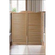 원목 하프도어 카페 식당 중문 유치원 주방 여닫이문, 옵션5 폭 160 높이 100cm