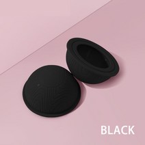 짐볼 보수볼 토닝볼 하프 토구 땅콩 마사지 볼 요가 근육 이완 통증 완화 휴대용 근막 볼 실리콘 안티 셀룰 라이트 컵 진공 마사지 흡입 컵, 01 Black