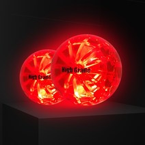 1+1 하이그레이드 LED 야광 파크골프공, 레드+레드