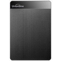 1테라 외장하드 유니온신 HDD 2.5quot pc mac 데스크탑 macbook과 호환되는 휴대용 외장 하드, 검은색, 120GB