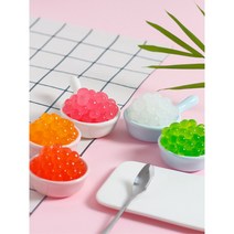 리우씨앤씨 과일맛 12종 팝핑보바 1.25kg 버블티 밀크티 펄 음료수 디저트 토핑, 백향과 맛