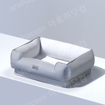 애견 방석 라텍스 침대 대형 추천 대형견 빈백 쿠션 고양이 반려견 강아지 소파 쇼파, L-90x70x25cm, 라이트 칼러