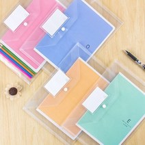 투명 A4 파일 인수증 발주서 포트폴리오 청구서 악보
