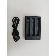 Battery Charger for Insta360 X3 Fast Charging Hub Butler For ONE X 3 Panorama Camera Accessories, 01 블랙 컬러