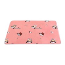 락텍스 쿨매트 여름냉감재사용 가능한 고흡수성 강아지 훈련 패드 강아지 기저귀 바닥 소파 개집 개 침대, [03] 3, [03] 3