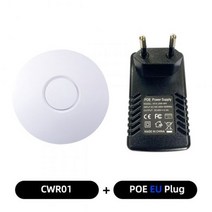 와이파이 라우터 PIXLINK 300Mbps WiFi 중계기 벽 장착형 Wifi 액세스 포인트 무선 듀얼 밴드 실내 천장 AP 모드 CWR01, Lvcwr01+with EU plug