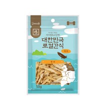 대한민국 로컬간식 강원도 황태 50G 애견간식, 3개