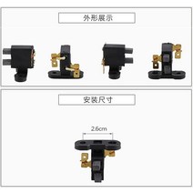 5KW 5.5KW 6KW 6.5KW 7KW 7.5KW 디젤 발전기 부품 엔진 액세서리. 카본 브러쉬 KIPOR KAMA genset 적합, 한개옵션0