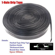 점적호스 농사용 연결 자재 1000m 13mm 16mm 자재소켓 고추 5m 100m 물방울 관개 호스 과일 티 온실 관개 파이프 물방울 테이프 마이크로 관개 시스템, 협력사, 공간 100mm, 30미터98.4피트