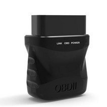 자동차 차량 진단기 xtool ad10 obd2 진단 스캐너 iosandroid 및 hud 헤드업 디스플레이용 블루투스 호환 elm327 엔지니어 코드 리더, 검은색