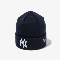 뉴에라 [뉴에라][공용]MLB 리그 베이직 커프 뉴욕 양키스 비니 네이비 (13338417)