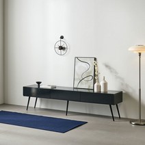 [리버퍼니쳐] 리틀 베이직 3서랍 거실장 2000 RH0700, 색상:베이지 그레이