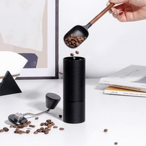 [TIME MORE] 타임모어 커피 수동 그라인더 핸드밀 원두 분쇄기 캠핑 가정용 C3 2022최신 출시, 블랙
