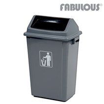 탑스윙 60리터 화장실 인테리어 쓰레기통