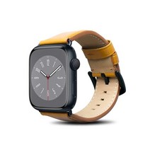 Alto 워치 밴드 49mm 44mm 45mm 42mm와 호환되는 가죽 클래식 핸드메이드 프리미엄 이탈리아 아닐린 풀 그레인 교체 스트랩 여성용 남성용 시리즈 울트라 8 7 6 S, Caramel