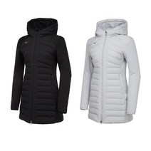 미즈노코리아 여성 구스 롱 패딩 자켓 32YE9801