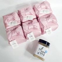 [은색초코]비온뒤첫소금 함초소금 250g 보자기포장 돌답례품 결혼답례품 소규모 돌잔치 칠순 조문, 고운입자, 실크보자기