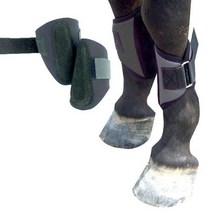 Intrepid International Mini Horse Splint Boots 검정, Black