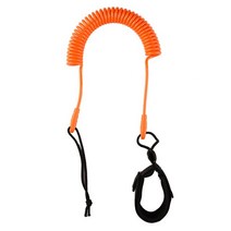 3 미터 코일 서핑 가죽 끈 다리 로프 스탠드 패들 보드 서핑 보드 가족 야외 물 장식, Orange|스페인