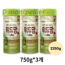 파스퇴르 무항생제원유 위드맘 분유 100일, 2250g, 3개
