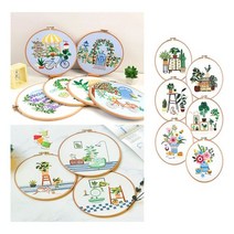 드로잉 프랑스자수 DIY 패키지 수작업 자수키트 _ 93319EA, 타입 3_3