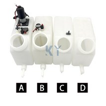 타투 믹서스틱 잉크 믹서 1500ml 카트리지 미마키 롤랜드 프린터 용 단일 이중 콘센트 액체 센서가있는 탱크 교반 모터 에어 필터, [01] A