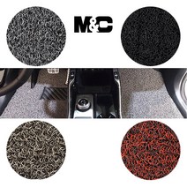 제네시스 EQ900 2륜 / 4륜 (2016~현재) 차량용 코일형매트 / 현대자동차 / 1열 앞좌석 운전석 조수석 20mm 폭신한카매트, 1열(4륜), 그레이