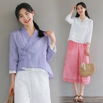 계량한복 퓨전 생활 절복 법복 개량 전통스타일 스커트 바지