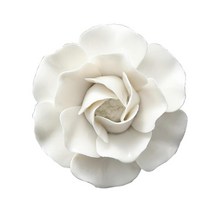 멀티 모양의 3d 세라믹 꽃 패널 장식 복도 식사 홈에 대 한 수 제 인공 인공 꽃 손수, S 작약 8cm