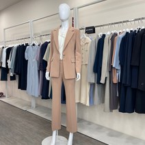 케이엘 KL 원단좋은 피치베이지 간절기 스판 바지정장 KWJKLI4300