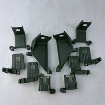 고급 BMW X6 E71 2008-2013 헤드 라이트 수리 키트 브래킷 클로 자동차 부품에 대 한 10 Pcs 63117205837 63117205838, [02] 63117205838 right