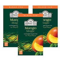 아마드티 블랙 티 프루트 피스 망고 매직, 2g, 60개입
