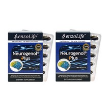 ENZOHEALTH NEUROGENOL PLUS 엔조헬스 뉴로제놀 플러스 EPA DHA 60정 2팩