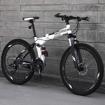 접이식 자전거 27속도 휠 산악 고정 기어 도로 탄소 Mtb 시티 성인 선물용, Style-4_26 inches