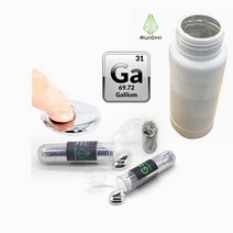순수 갈륨 99.99 낮은 융점 금속 장난감 교육 마술사 5g 10g 15g 20g 40g 50g 60g 100g, 가100g